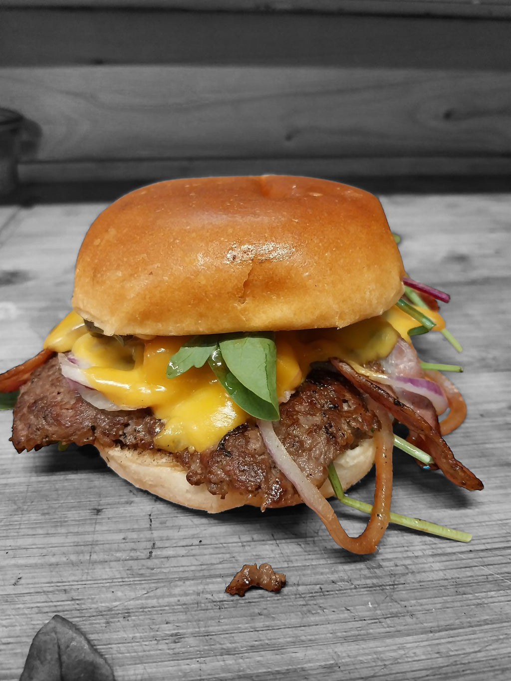 Bacon BBQ Cheeseburger