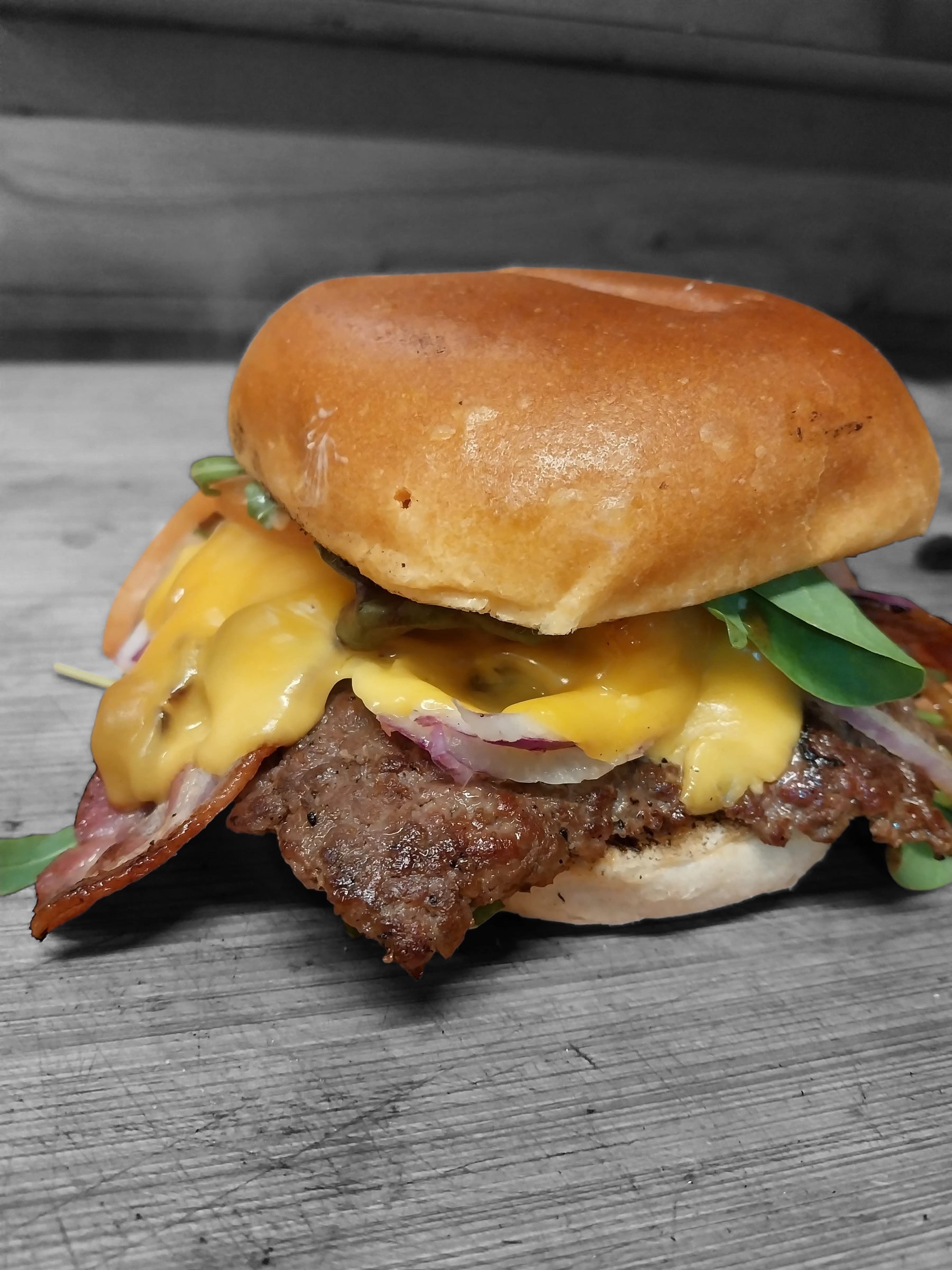 Bacon BBQ Cheeseburger