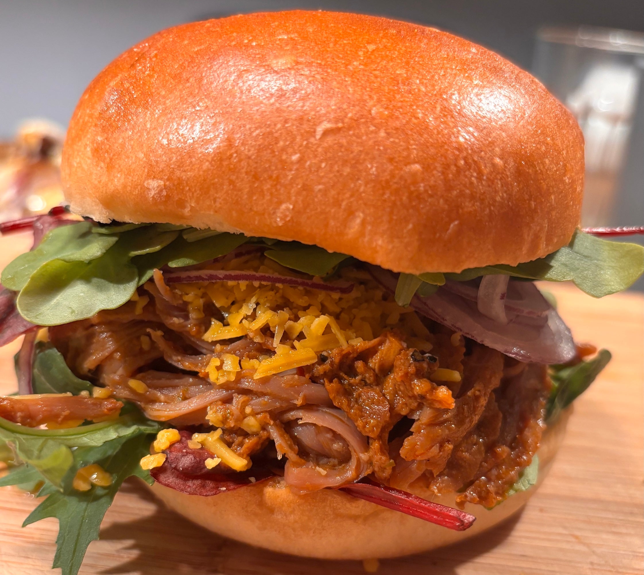 Pulled Pork Burger